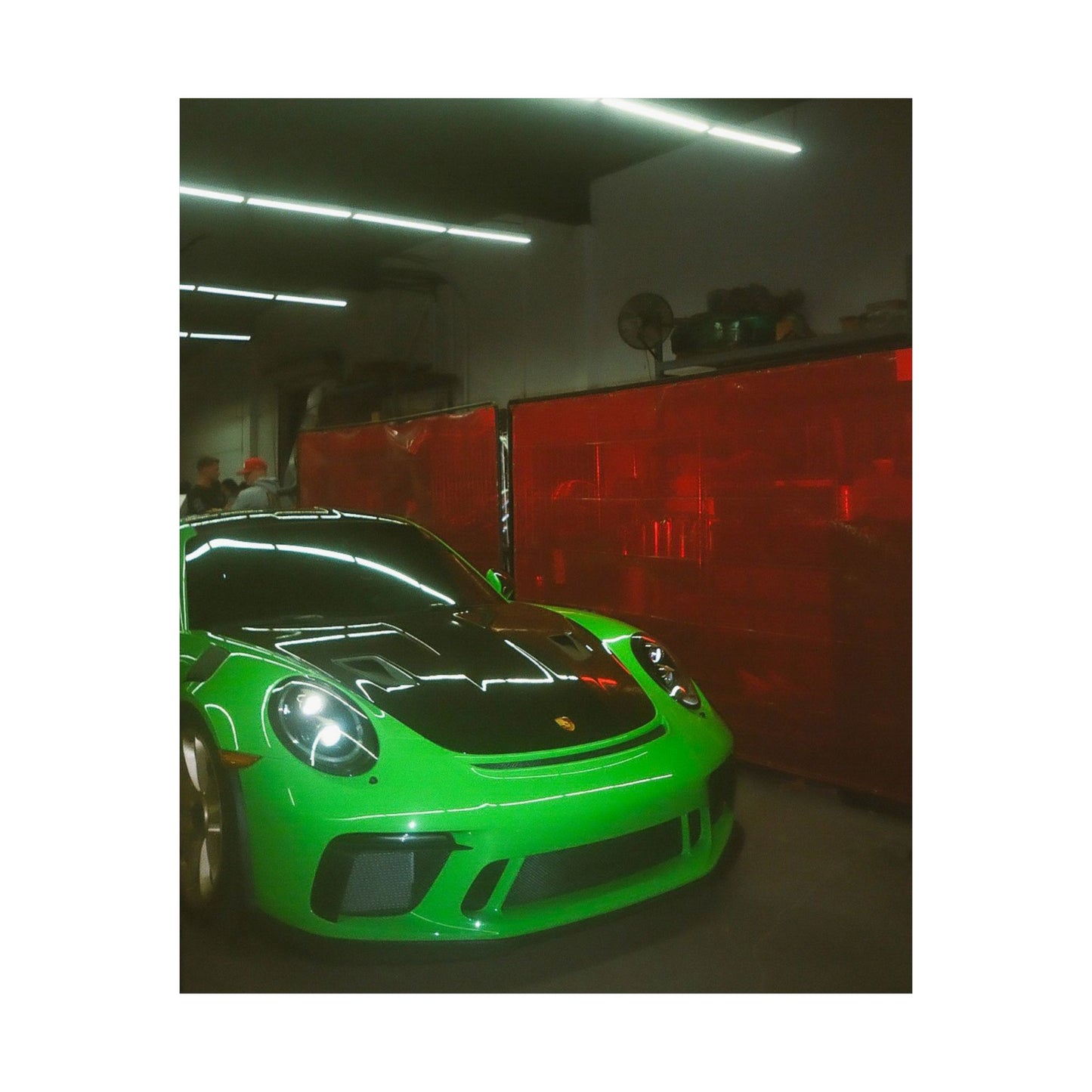 Porsche Film Print