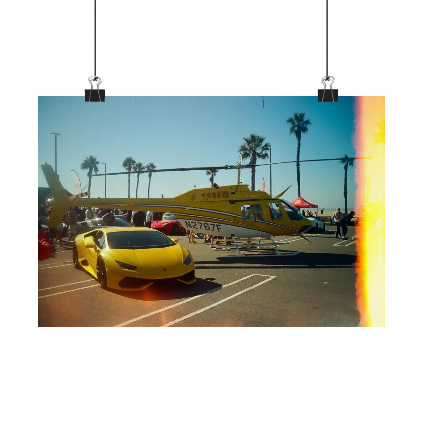 Cars 'N Copters Film Print
