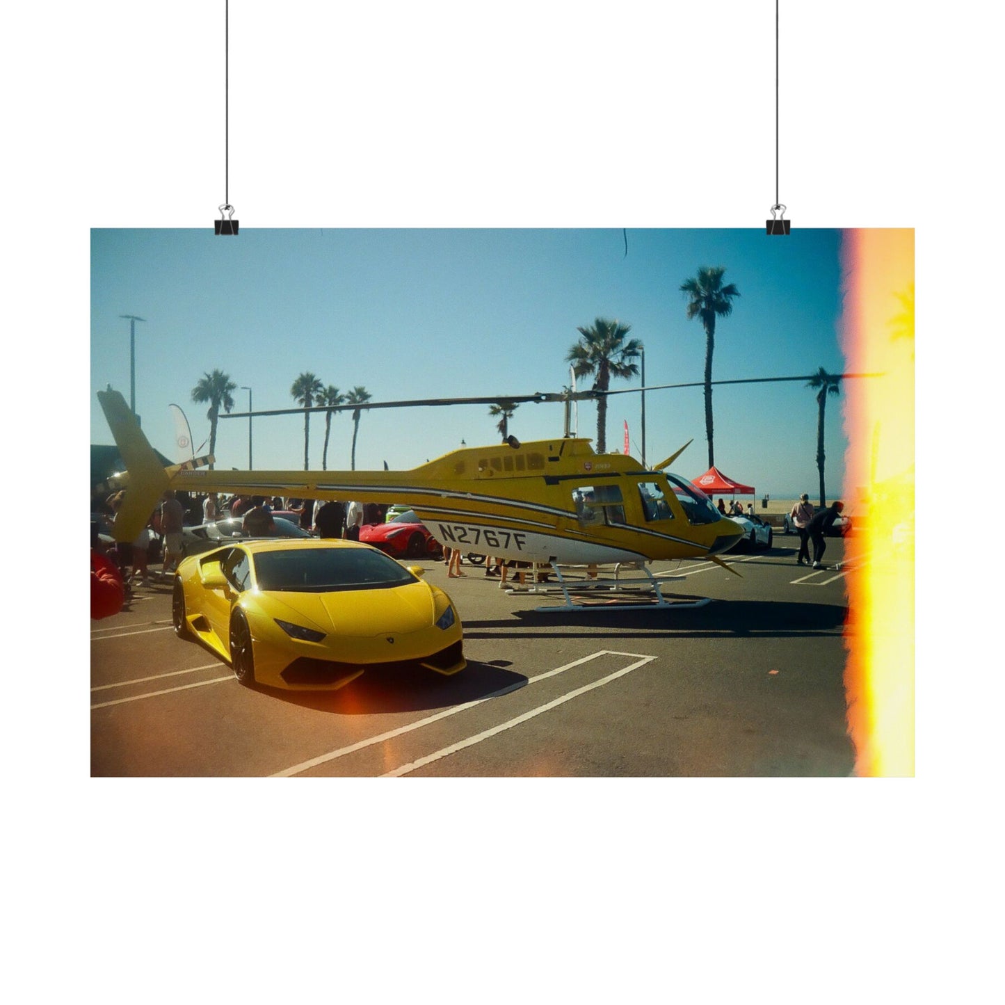 Cars 'N Copters Film Print