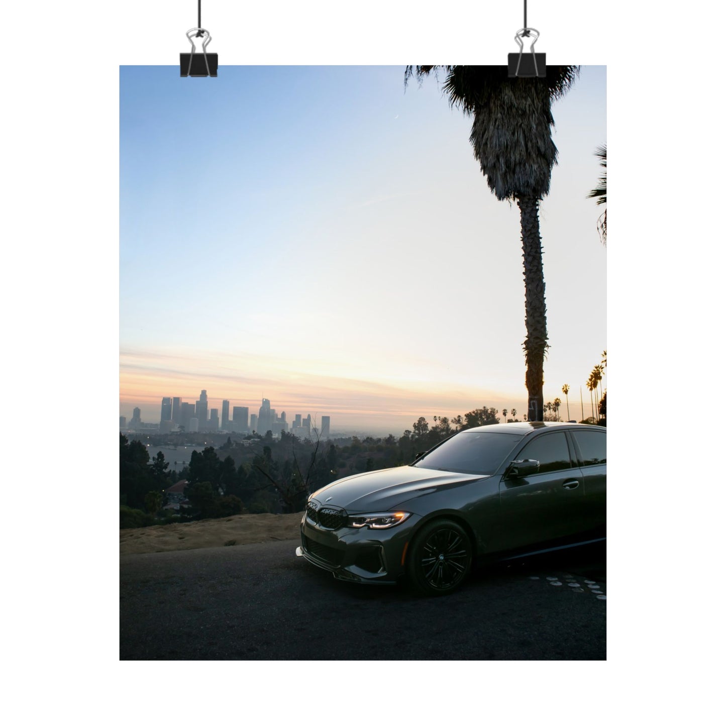 BMW Los Angeles Poster