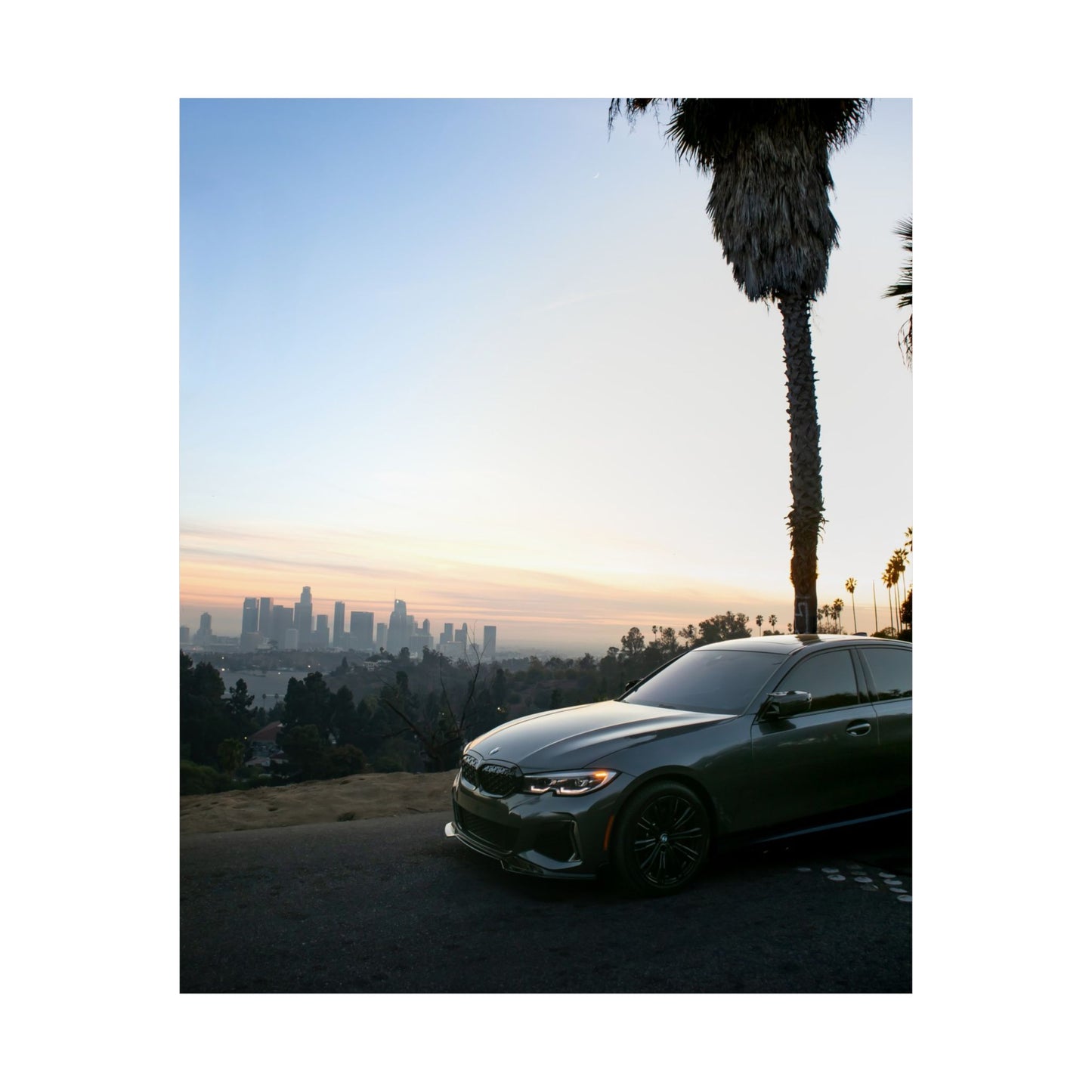 BMW Los Angeles Poster