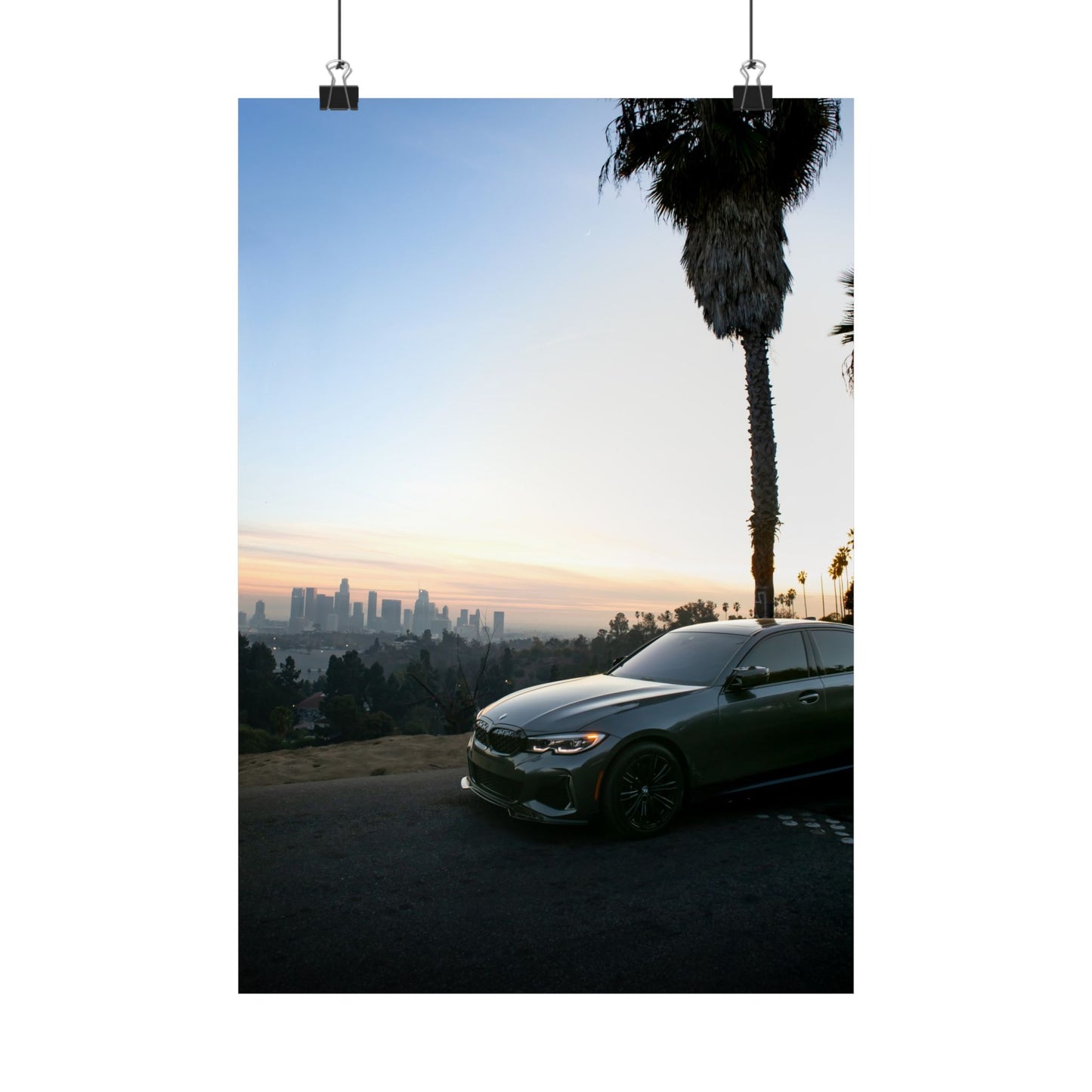 BMW Los Angeles Poster