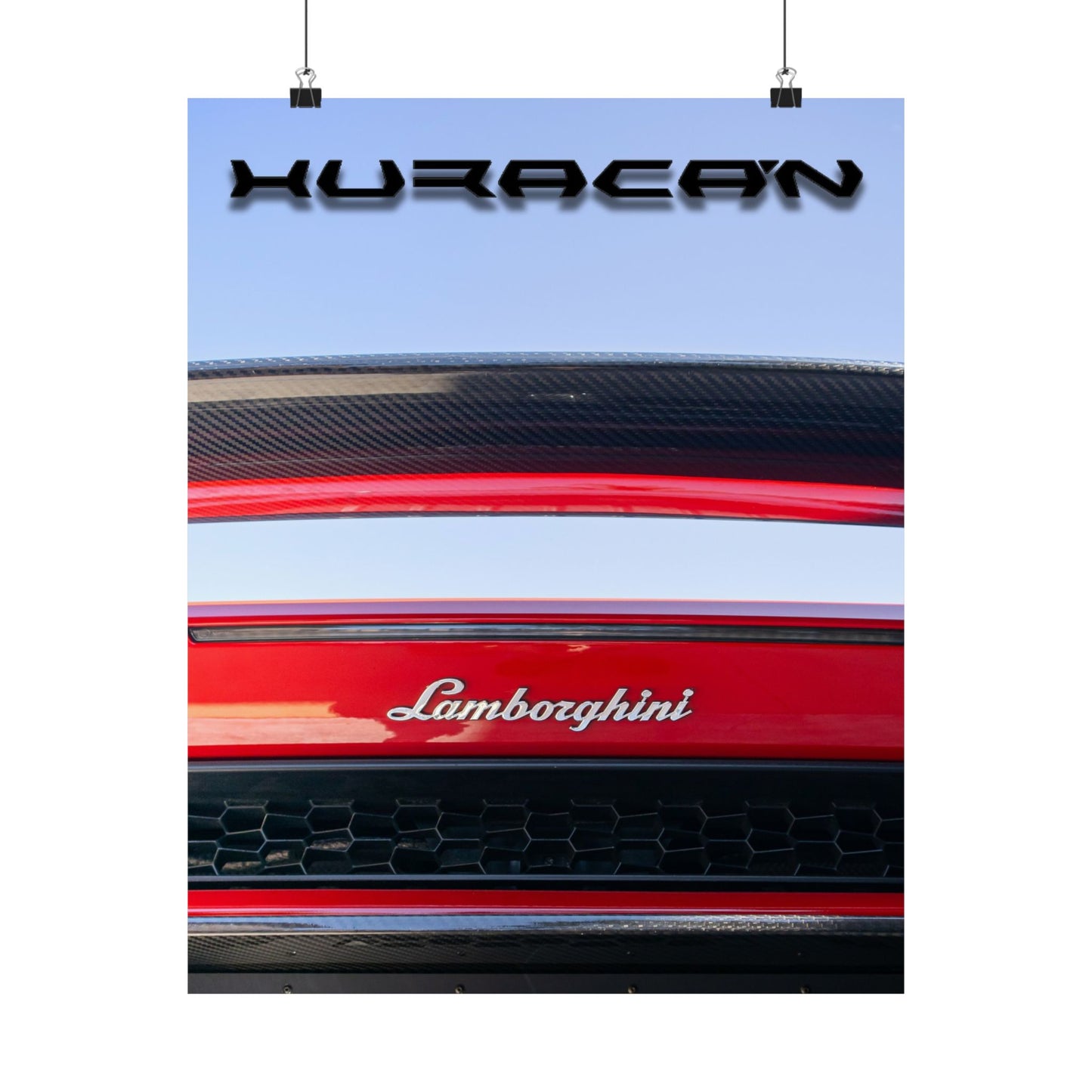 Lamborghini Huracan Poster