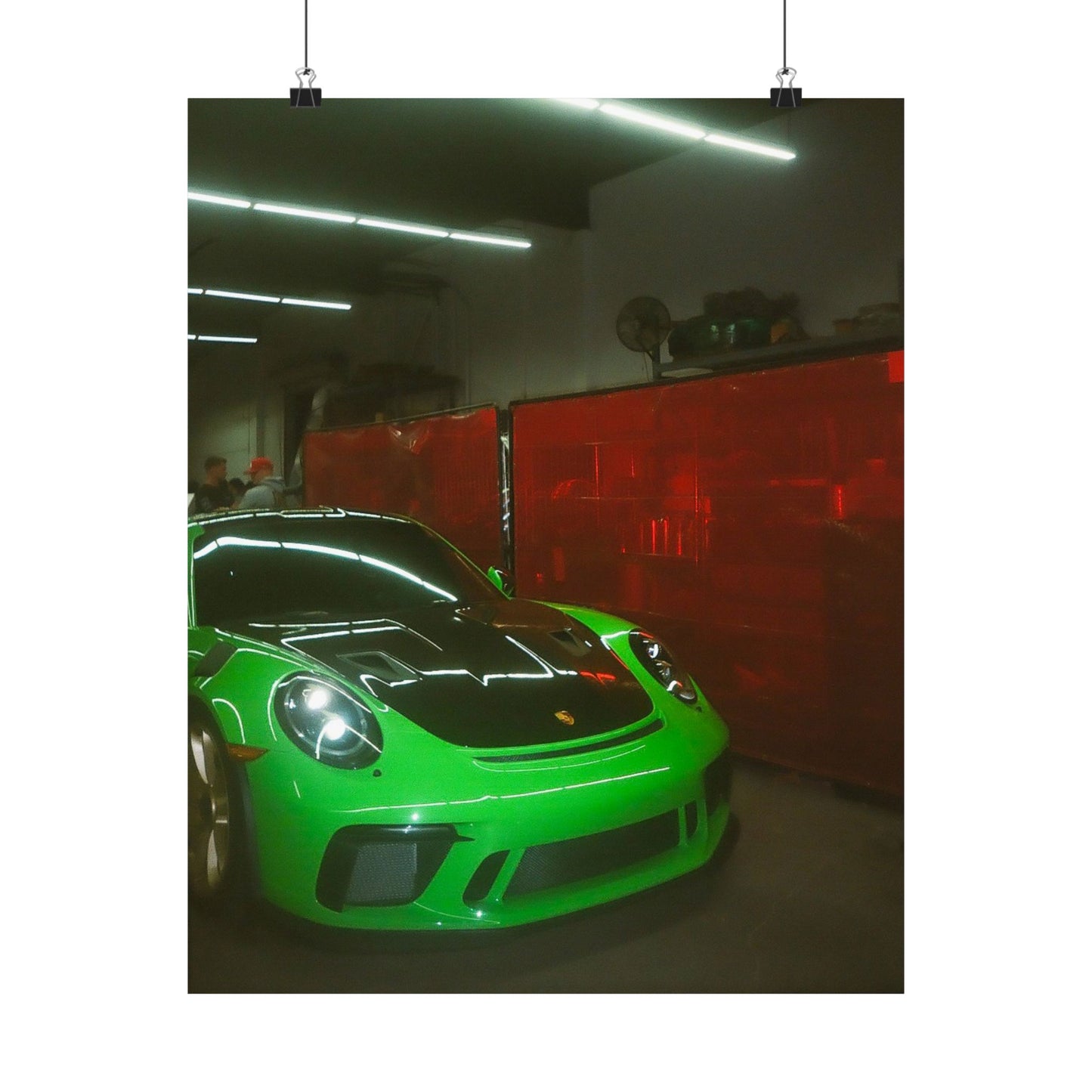 Porsche Film Print