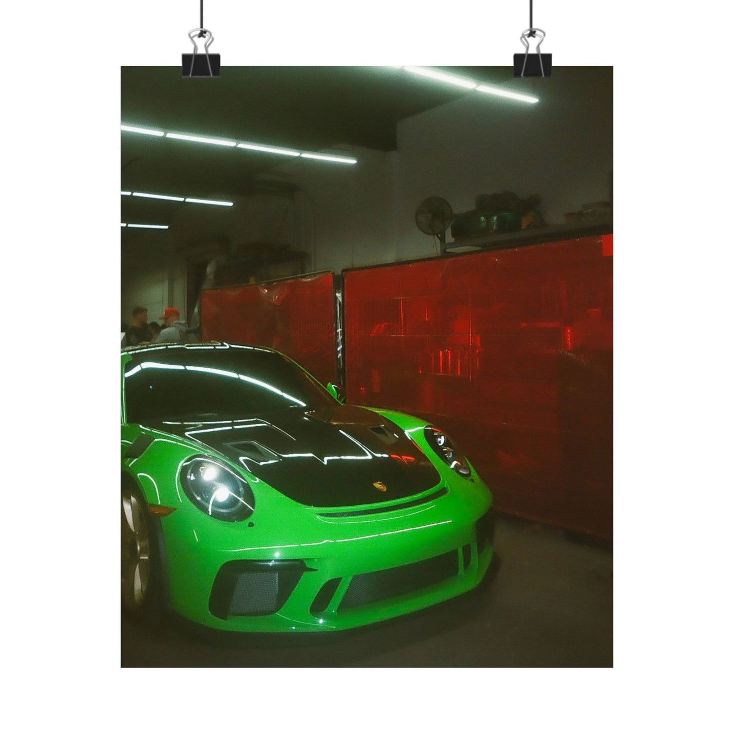 Porsche Film Print
