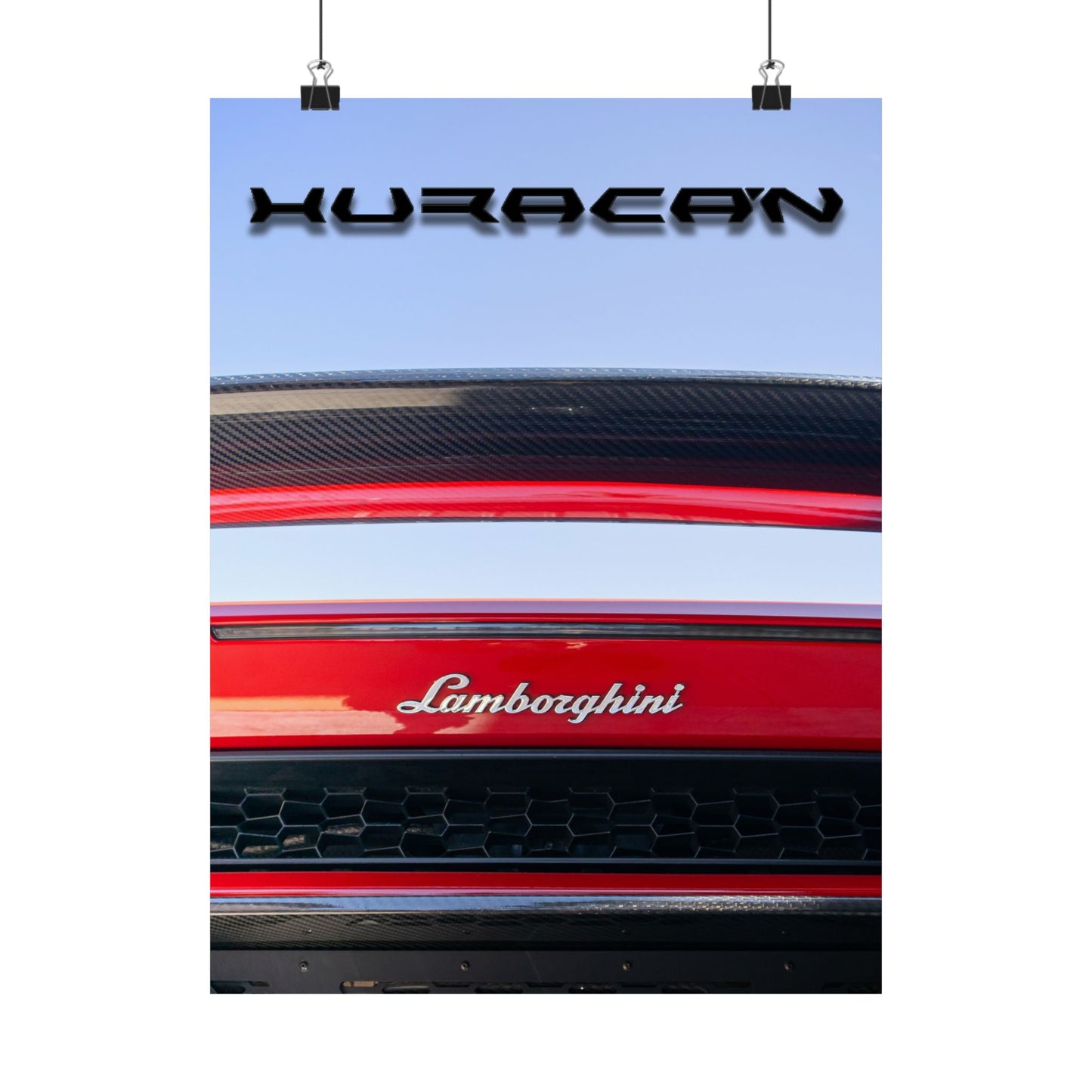 Lamborghini Huracan Poster