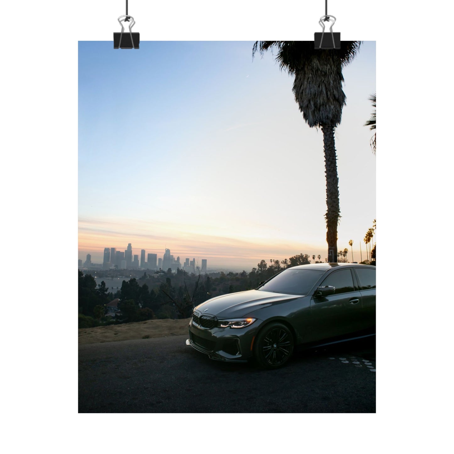 BMW Los Angeles Poster