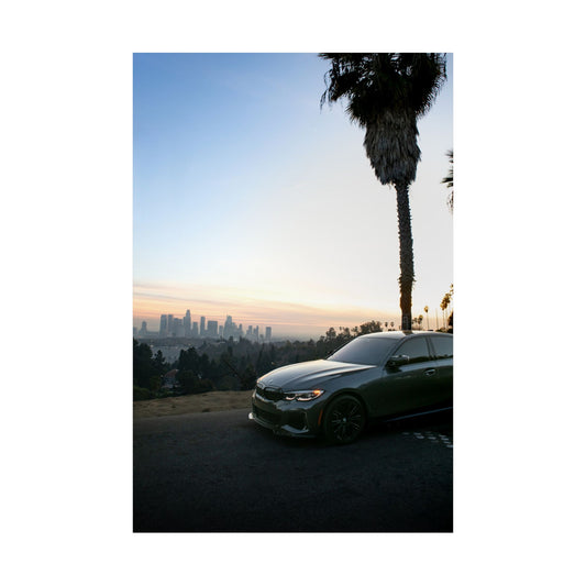 BMW Los Angeles Poster