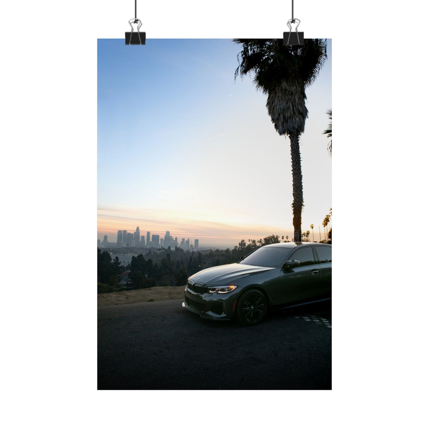 BMW Los Angeles Poster