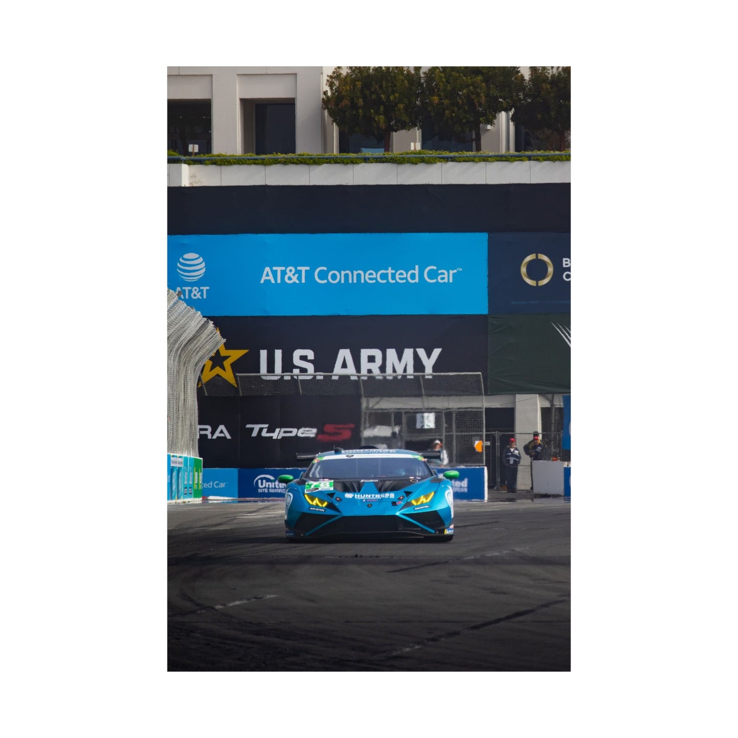 Lamborghini Racing Poster