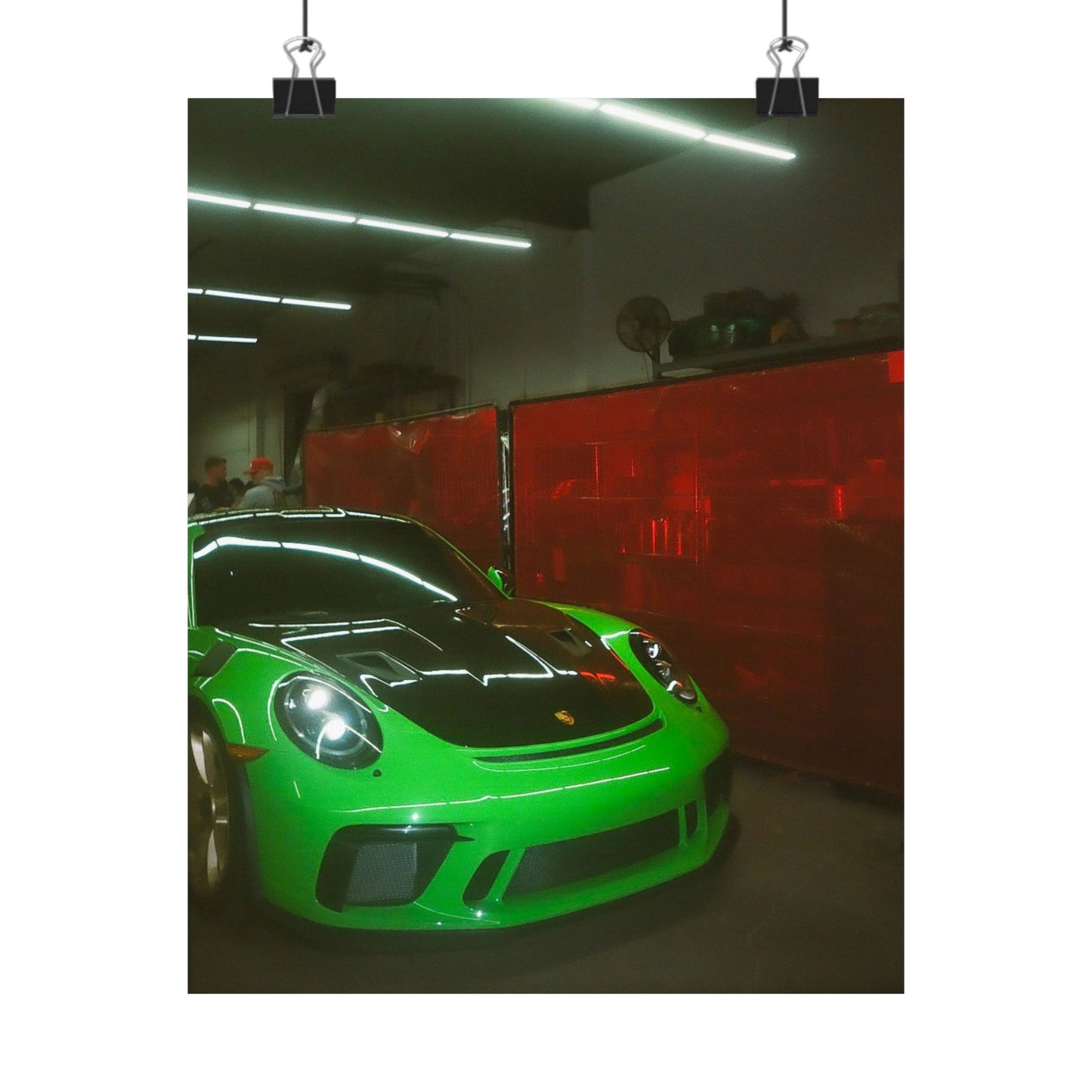 Porsche Film Print