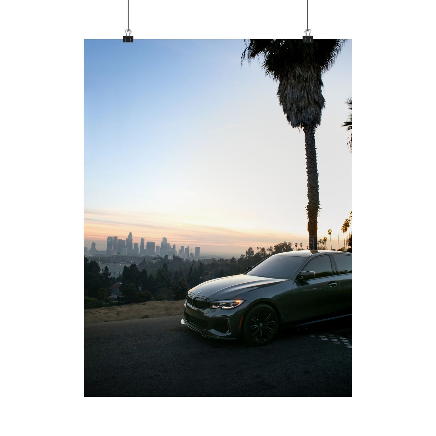 BMW Los Angeles Poster