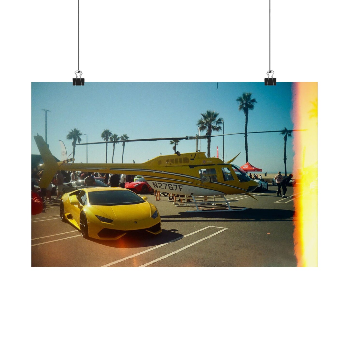 Cars 'N Copters Film Print