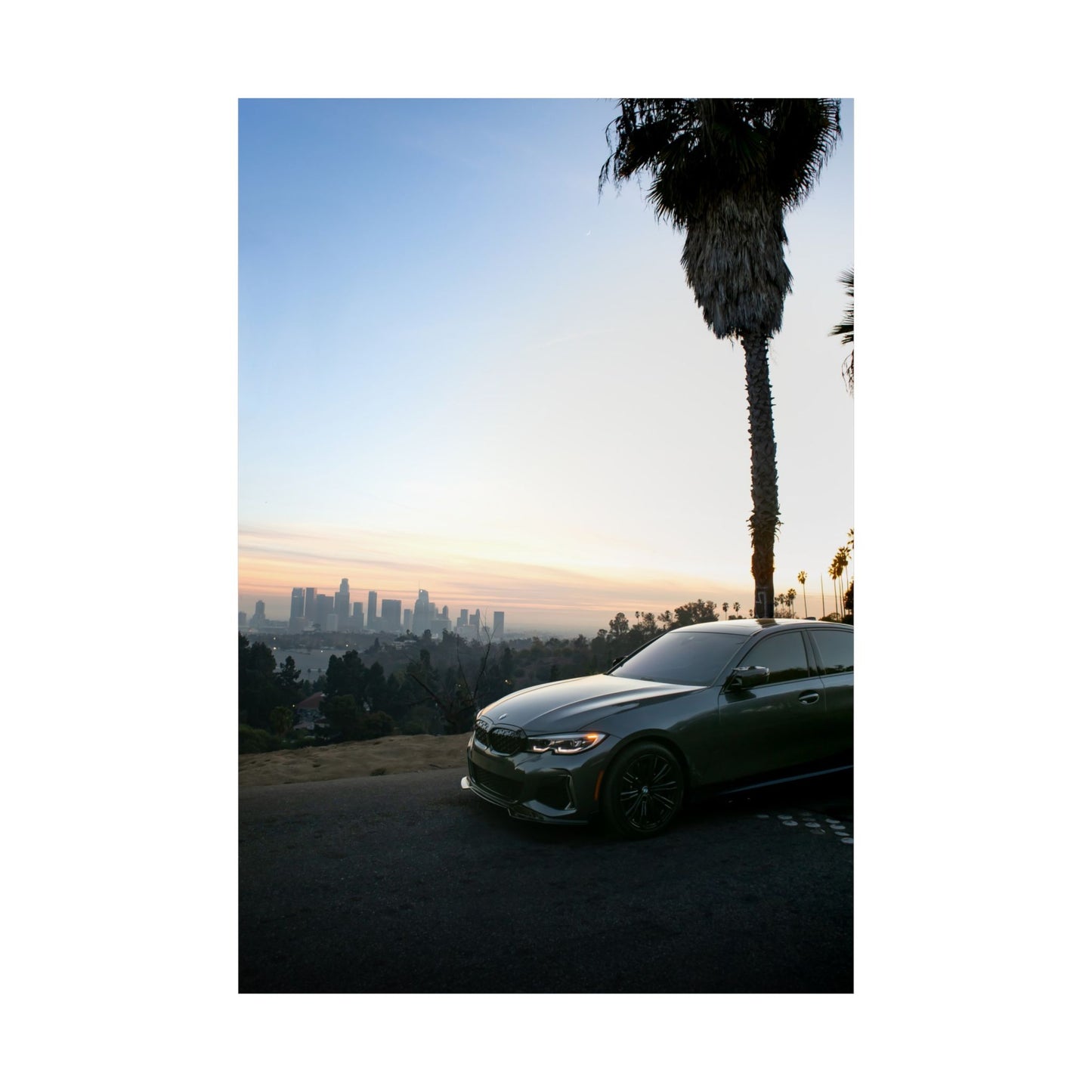 BMW Los Angeles Poster